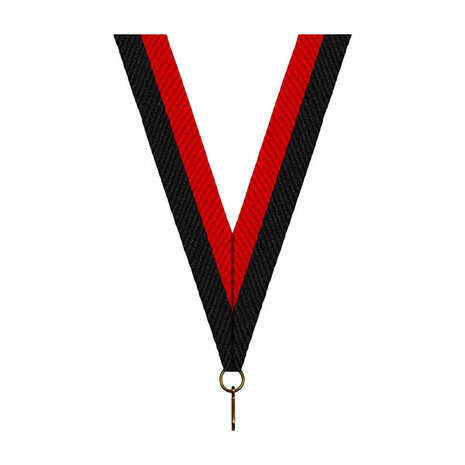 Sportprijzen Leiden Halslint - Zwart Rood Sportprijzen Leiden Halslint - Zwart Rood