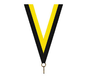 Sportprijzen Leiden Halslint - Zwart Geel Sportprijzen Leiden Halslint - Zwart Geel