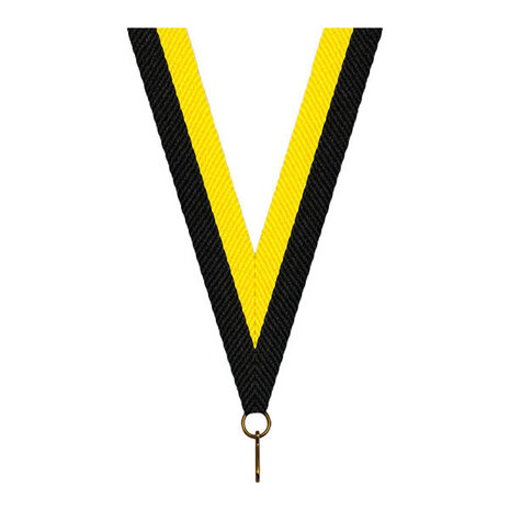 Sportprijzen Leiden Halslint - Zwart Geel Sportprijzen Leiden Halslint - Zwart Geel