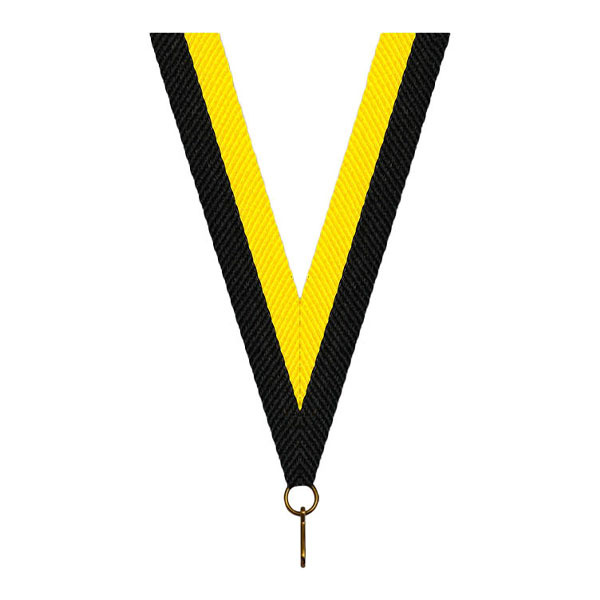 Sportprijzen Leiden Halslint - Zwart Geel