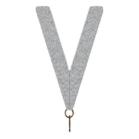 Sportprijzen Leiden Halslint - Zilver Sportprijzen Leiden Halslint - Zilver