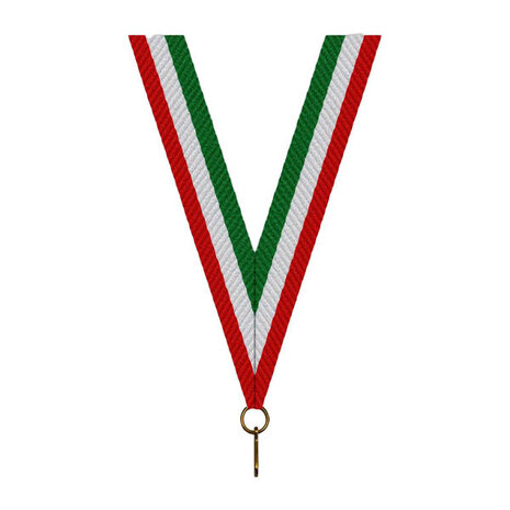 Sportprijzen Leiden Halslint - Rood Wit Groen Sportprijzen Leiden Halslint - Rood Wit Groen