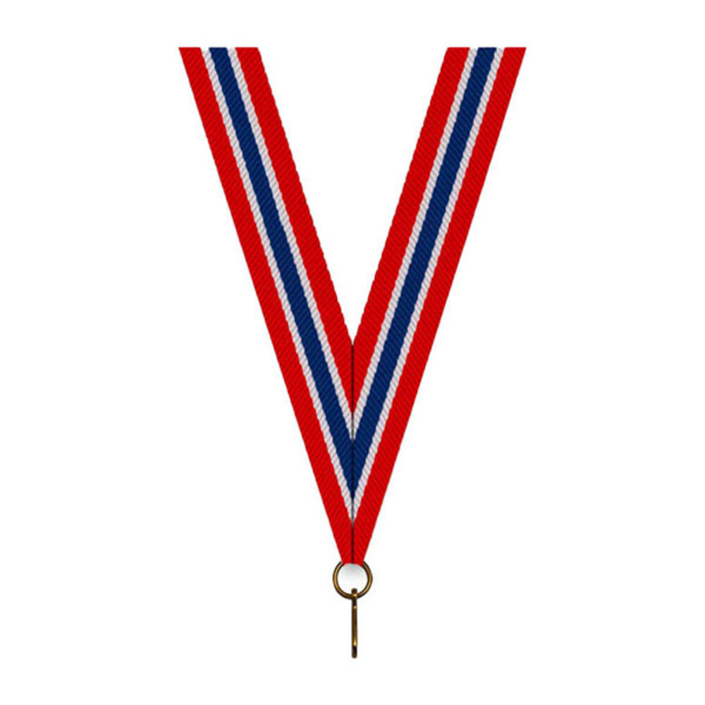 Sportprijzen Leiden Halslint - Rood Wit Blauw Rood Sportprijzen Leiden Halslint - Rood Wit Blauw Rood