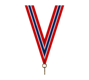 Sportprijzen Leiden Halslint - Rood Wit Blauw Rood Sportprijzen Leiden Halslint - Rood Wit Blauw Rood