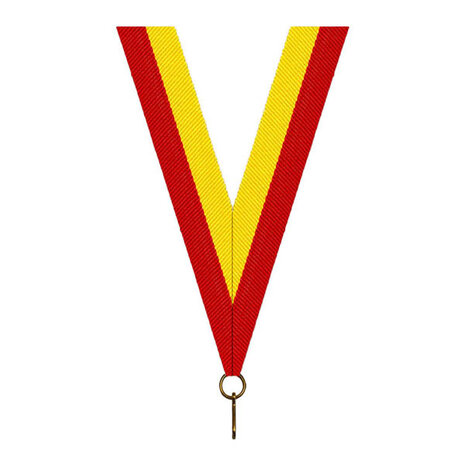 Sportprijzen Leiden Halslint - Rood Geel Sportprijzen Leiden Halslint - Rood Geel