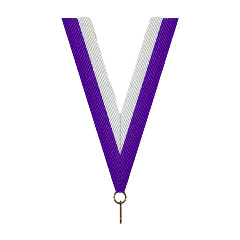Sportprijzen Leiden Halslint - Paars Wit Sportprijzen Leiden Halslint - Paars Wit