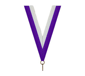 Sportprijzen Leiden Halslint - Paars Wit