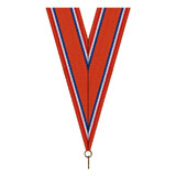 Sportprijzen Leiden Halslint - Oranje Rood Wit Blauw