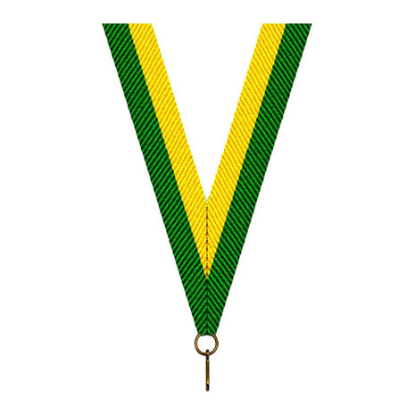 Sportprijzen Leiden Halslint - Groen Geel Sportprijzen Leiden Halslint - Groen Geel