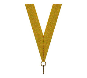 Sportprijzen Leiden Halslint - Goud Sportprijzen Leiden Halslint - Goud