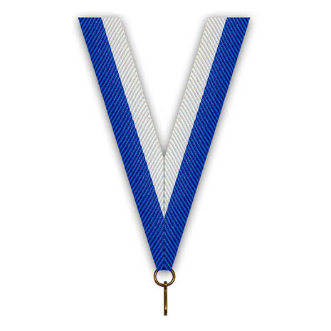Sportprijzen Leiden Halslint - Blauw Wit Sportprijzen Leiden Halslint - Blauw Wit