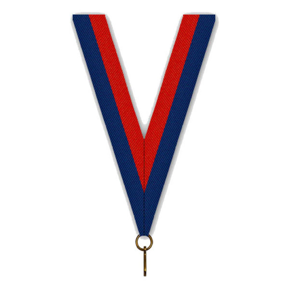 Sportprijzen Leiden Halslint - Blauw Rood Sportprijzen Leiden Halslint - Blauw Rood