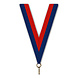 Sportprijzen Leiden Halslint - Blauw Rood Sportprijzen Leiden Halslint - Blauw Rood