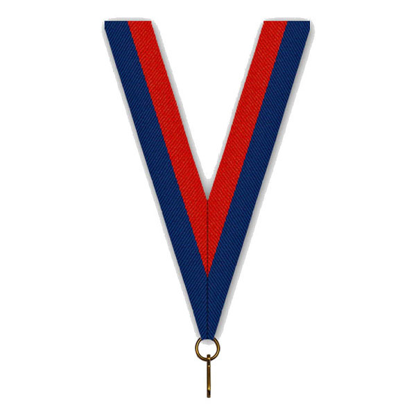 Sportprijzen Leiden Halslint - Blauw Rood