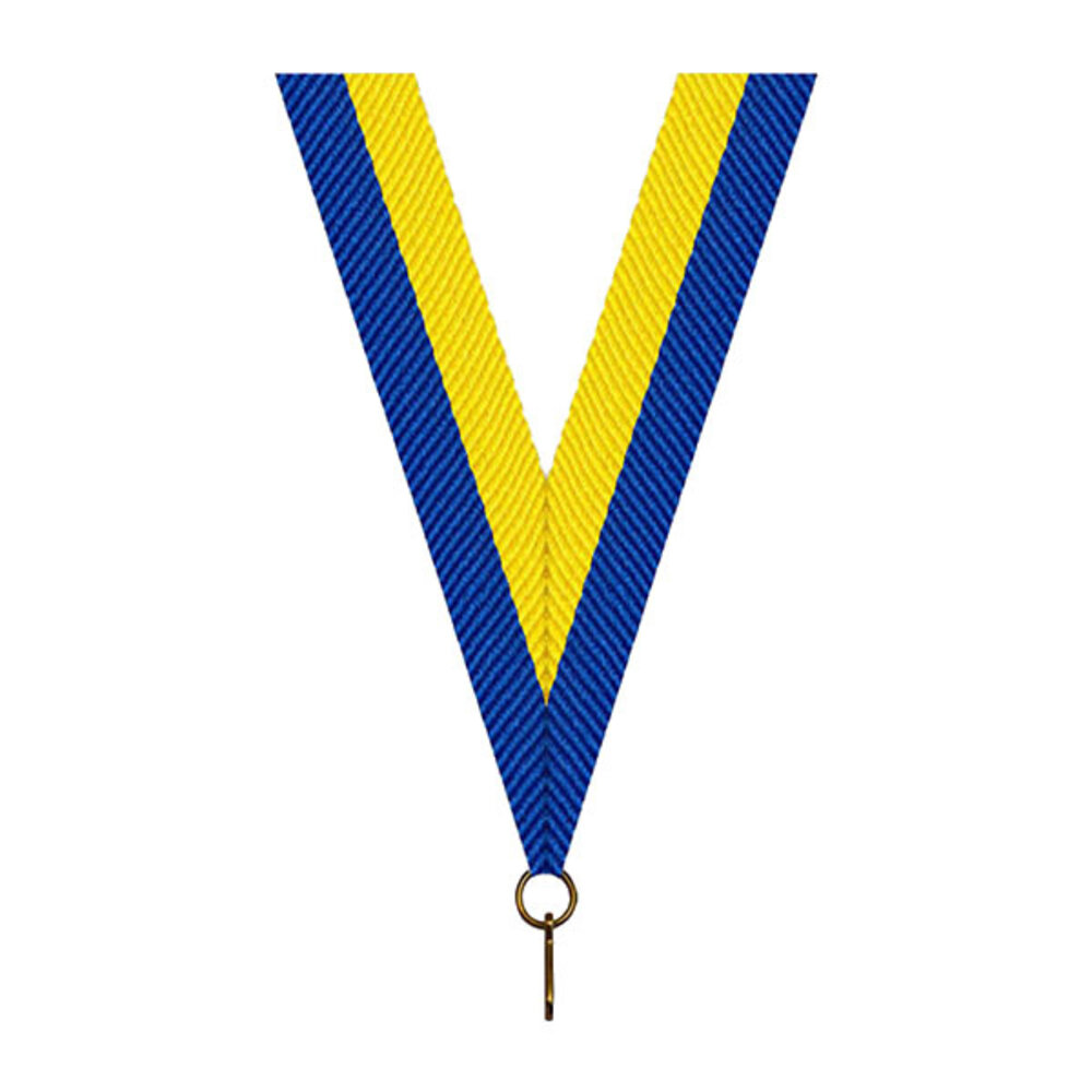 Sportprijzen Leiden Halslint - Blauw Geel Sportprijzen Leiden Halslint - Blauw Geel