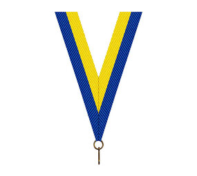 Sportprijzen Leiden Halslint - Blauw Geel Sportprijzen Leiden Halslint - Blauw Geel