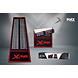 XQmax XQMax Finish Dartmat 80 x 285 cm Zwart-Rood XQmax XQMax Finish Dartmat 80 x 285 cm Zwart-Rood