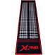 XQmax XQMax Finish Dartmat 80 x 285 cm Zwart-Rood XQmax XQMax Finish Dartmat 80 x 285 cm Zwart-Rood
