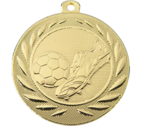 Sportprijzen Leiden Medaille Voetbalschoen en Bal Sportprijzen Leiden Medaille Voetbalschoen en Bal