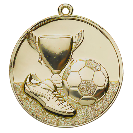 Sportprijzen Leiden Medaille Voetbal - ME.047 Sportprijzen Leiden Medaille Voetbal - ME.047