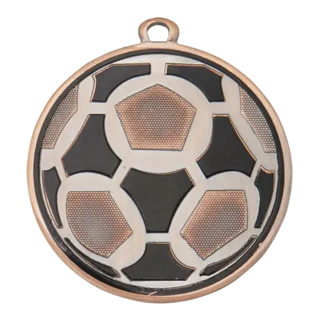 Sportprijzen Leiden Medaille Voetbal - DI5009 Sportprijzen Leiden Medaille Voetbal - DI5009