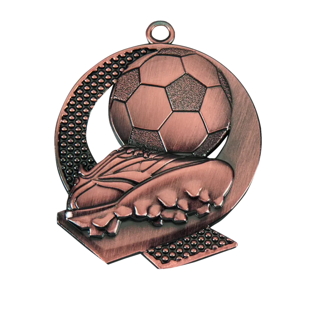 Sportprijzen Leiden Medaille Voetbal - ME.053 Sportprijzen Leiden Medaille Voetbal - ME.053