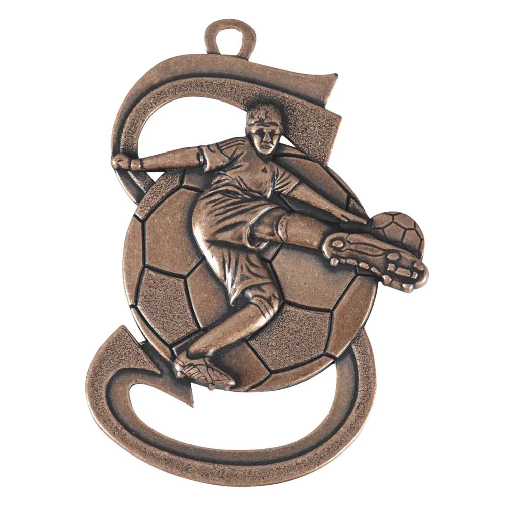 Sportprijzen Leiden Medaille Voetbal Schot Sportprijzen Leiden Medaille Voetbal Schot