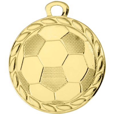 Sportprijzen Leiden Medaille Voetbal DI3202