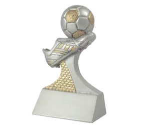 Sportprijzen Leiden Trofee Voetbal op Schoen Sportprijzen Leiden Trofee Voetbal op Schoen