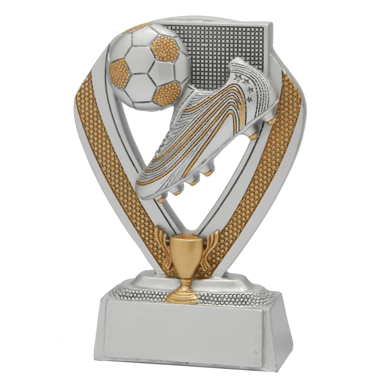 Trofee Voetbal Schoen en Doel afbeelding