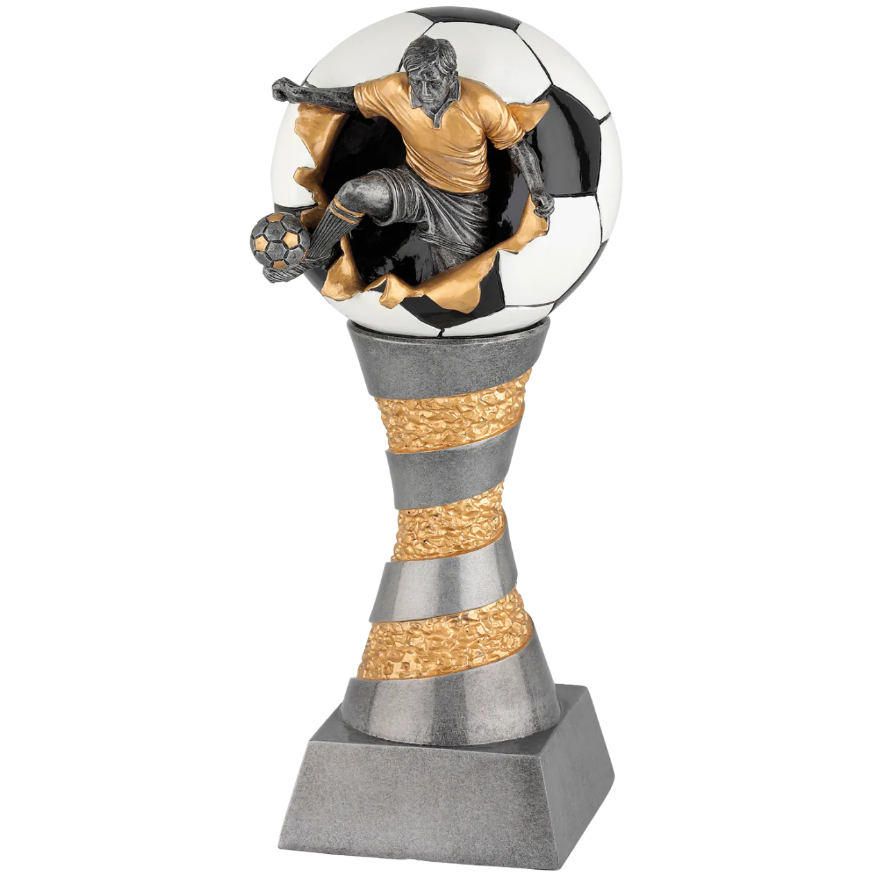 Trofee Voetballer met Bal afbeelding