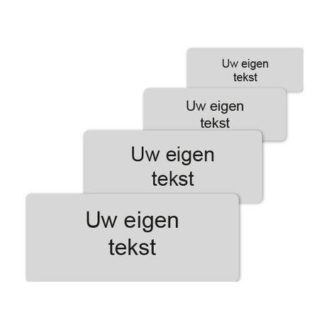 Sportprijzen Leiden Tekstlabel Sportprijs Zilver Sportprijzen Leiden Tekstlabel Sportprijs Zilver