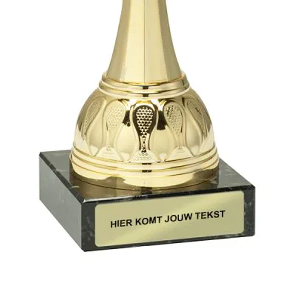 Sportprijzen Leiden Tekstlabel Sportprijs Goud Sportprijzen Leiden Tekstlabel Sportprijs Goud