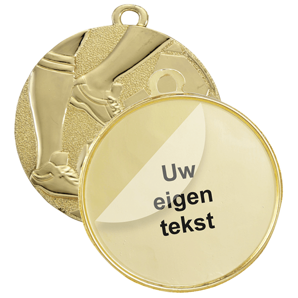 Medaille tekstlabel afbeelding