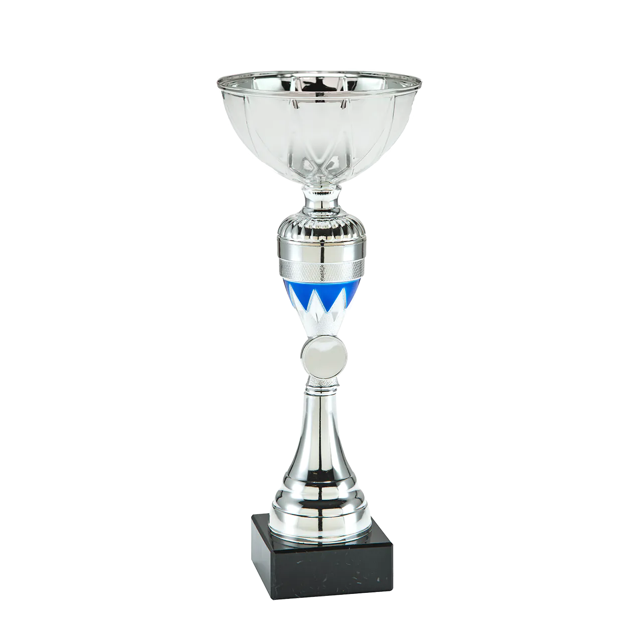 Sportprijzen Leiden Trofee Zilver Blauw ET.393B