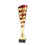 Sportprijzen Leiden Trofee Goud Rood Et.415 Sportprijzen Leiden Trofee Goud Rood Et.415