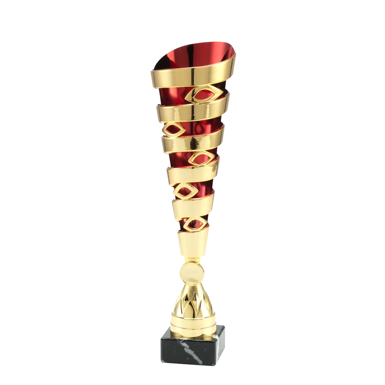 Sportprijzen Leiden Trofee Goud Rood Et.415