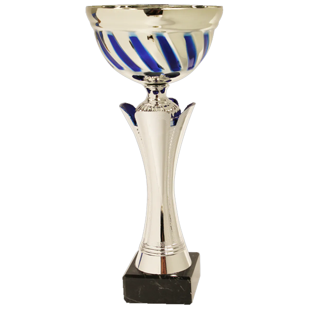 Sportprijzen Leiden Trofee Goud Blauw BIE.SERIE18