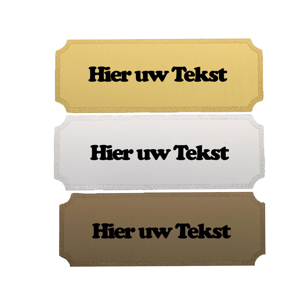 Sportprijzen Leiden Graveerplaatje Sportprijzen Leiden Graveerplaatje