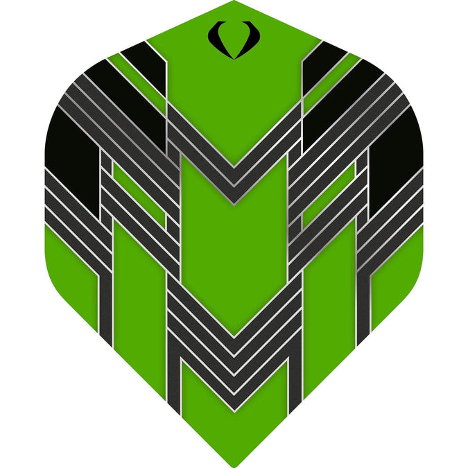 Dart Flights - Blackfin Groen afbeelding