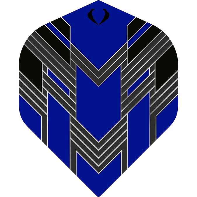 Dart Flights - Blackfin Blauw afbeelding