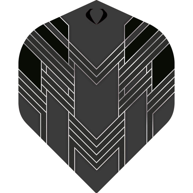Dart Flights - Blackfin Zwart afbeelding