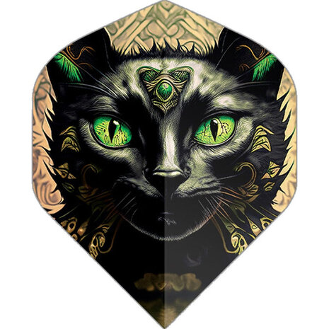Designa Designa Dart Flights – Black Cat