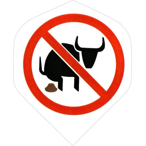 Designa Dart Flights - No Shitting afbeelding