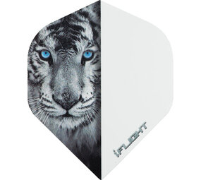 Designa Dart Flights – White Tiger