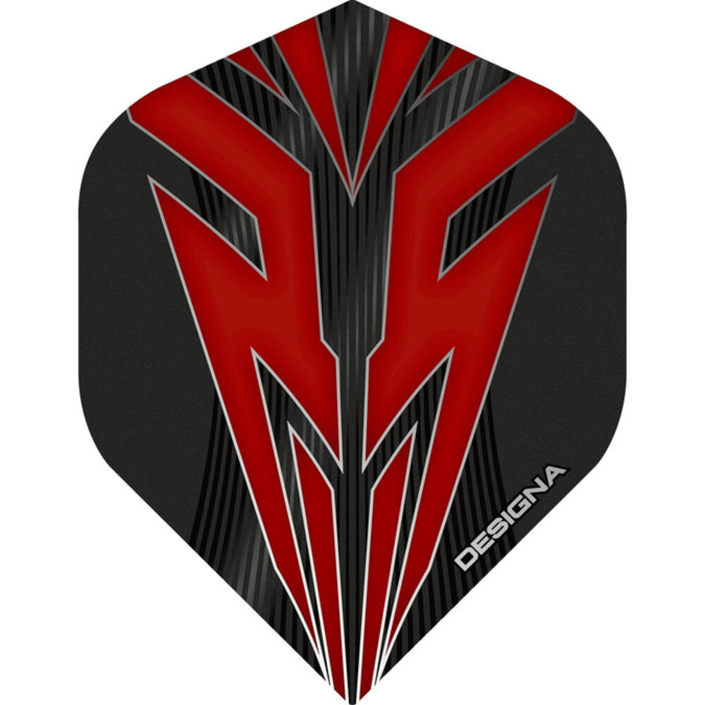 Designa Designa Dart Flights – Mako Rood