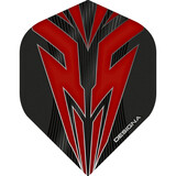 Designa Dart Flights – Mako Rood Designa Dart Flights – Mako Rood