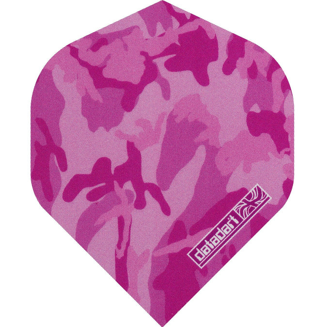Datadarts Dart Flights - Camo Roze afbeelding