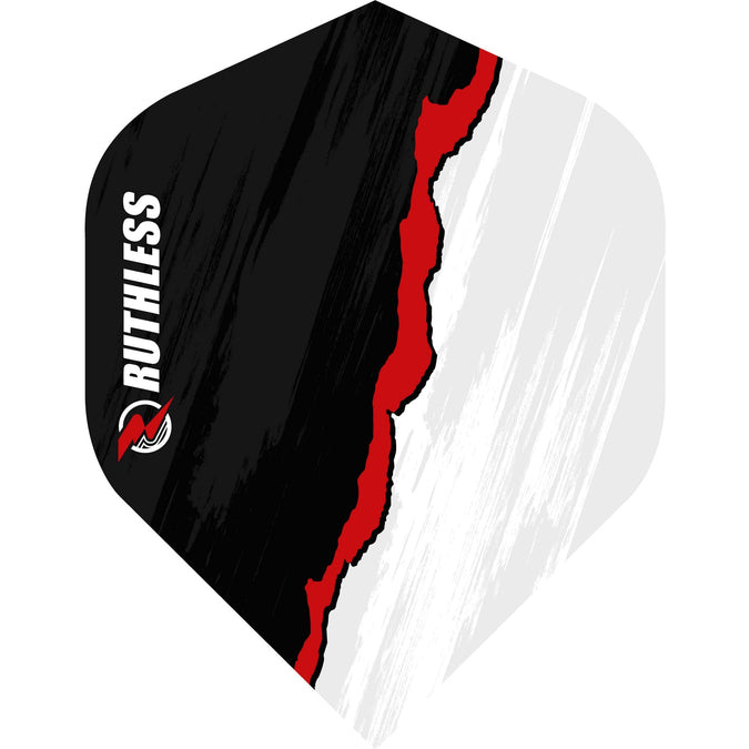 Ruthless Dart Flights - Riptorn Wit afbeelding