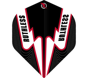Ruthless Dart Flights – Power Surge Rood Zwart Ruthless Dart Flights – Power Surge Rood Zwart